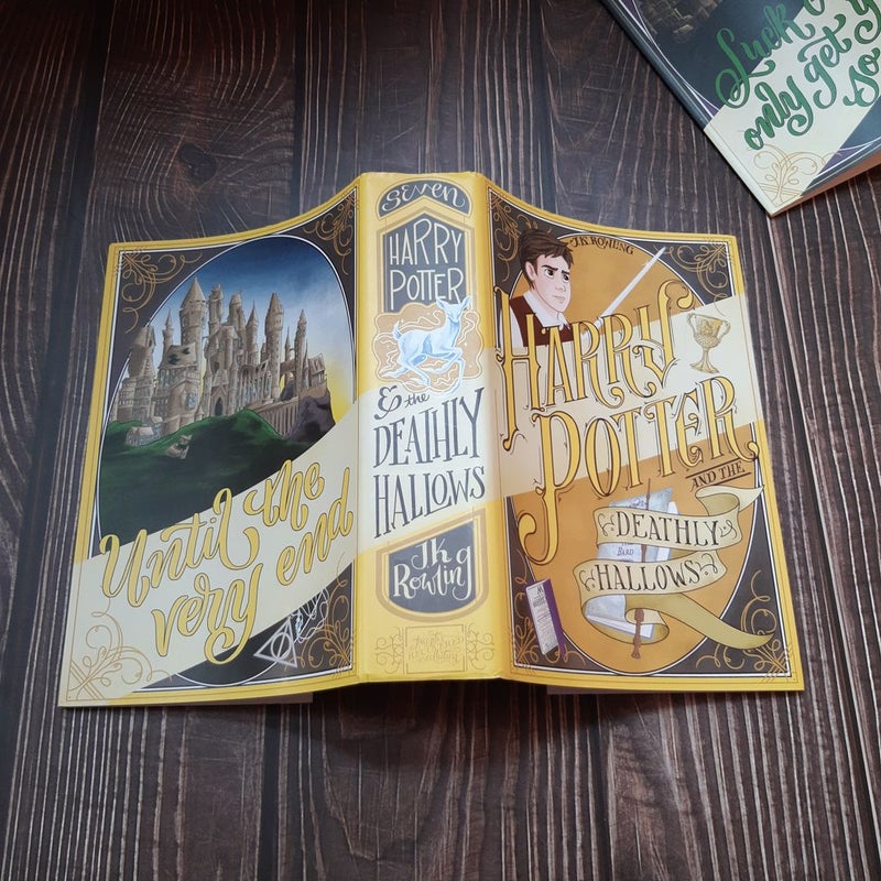 NerdyInk Harry Potter dust jacket set