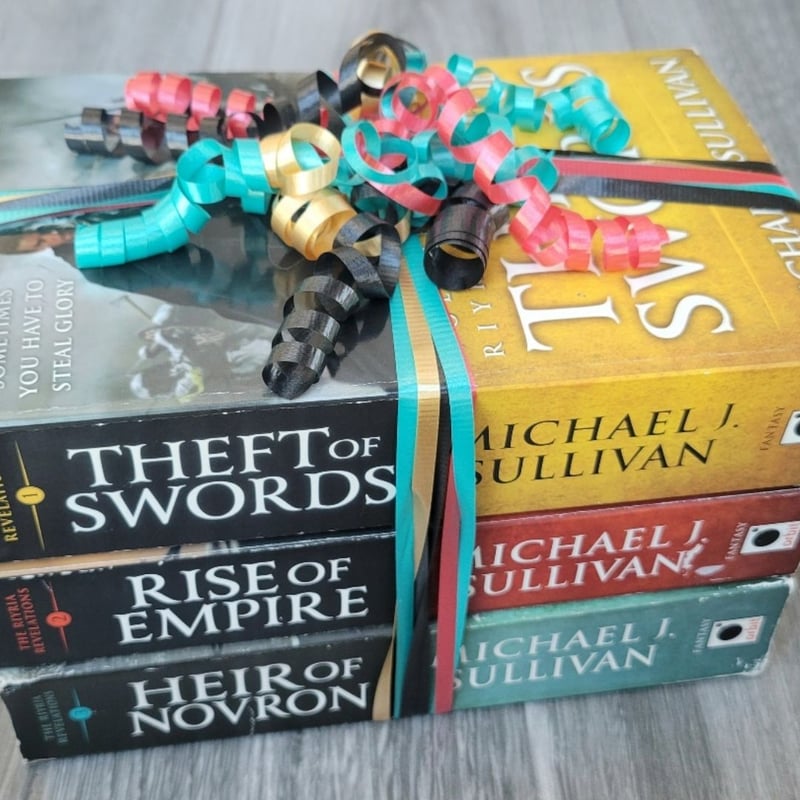 THE RIYRIA REVELATIONS SERIES MICHAEL J. SULLIVAN VOLUME NOS. 1, 2, 3 ...
