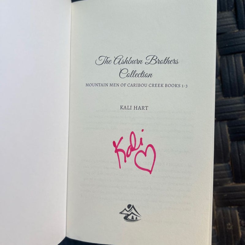 Mountain Men of Caribou Creek: the Ashburn Brothers - Signed by Kali Hart
