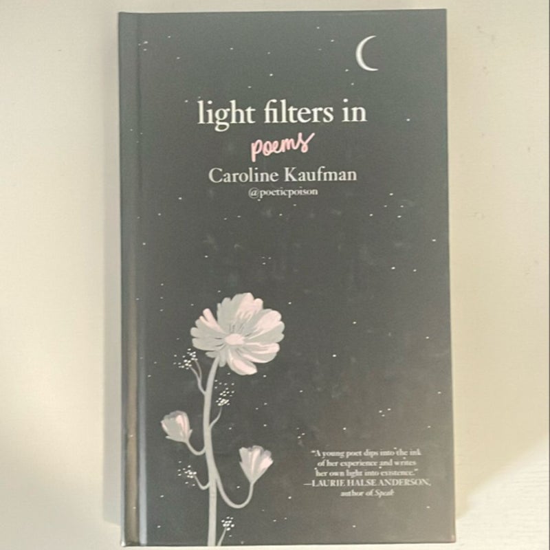 Light Filters in: Poems