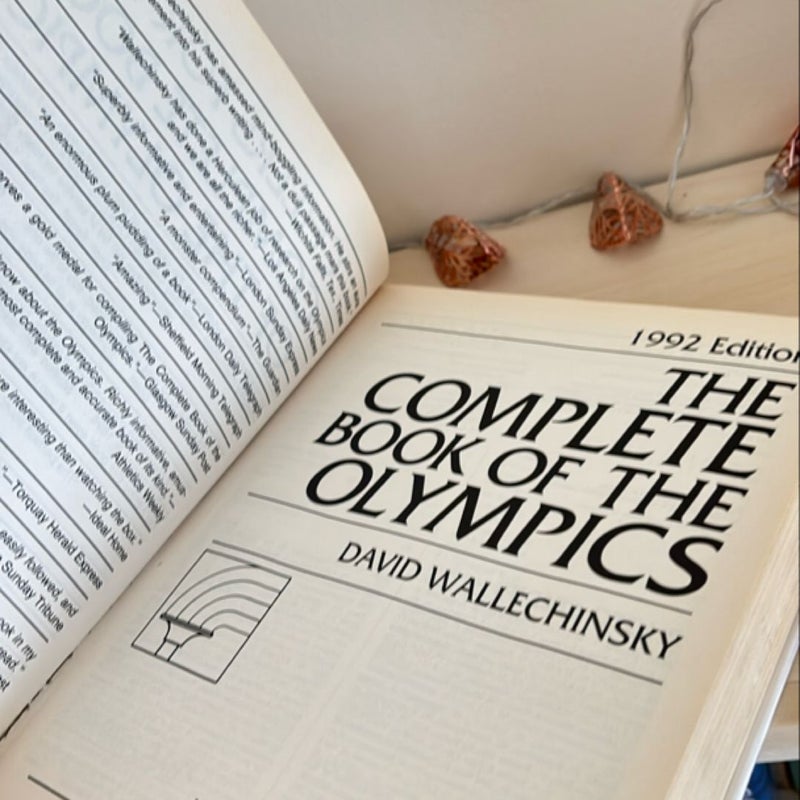 Complete Book of the Olympics, 1992