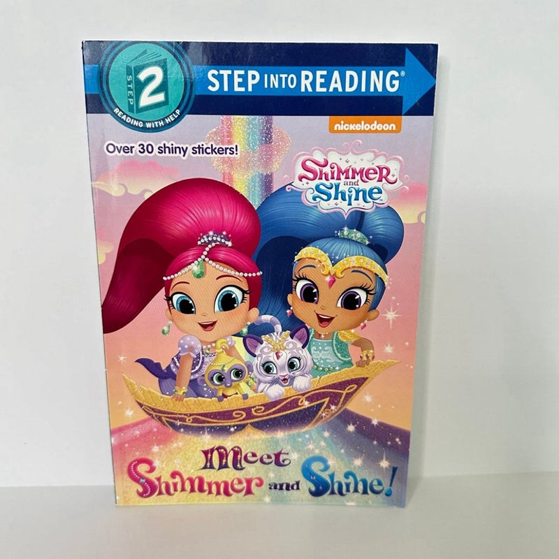 Shimmer and Shine Step Into Reading Book Bundle, 2 Books