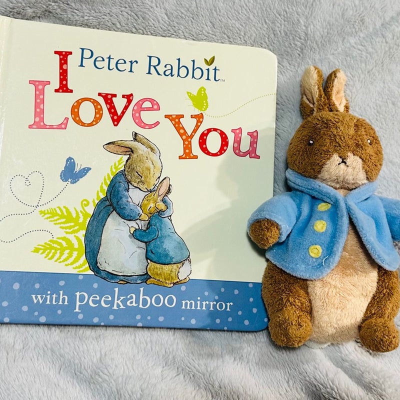 Beatrix Potter’s Peter Rabbit, I Love You Board Book & Plush
