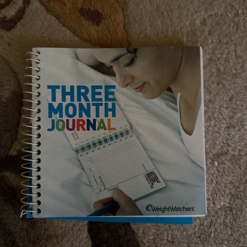 WeightWatchers 3 Month Journal 