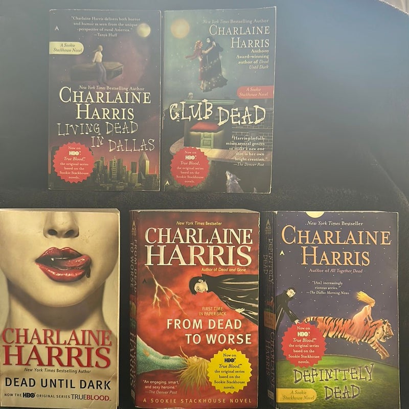 Charlaine Harris bundle of 5