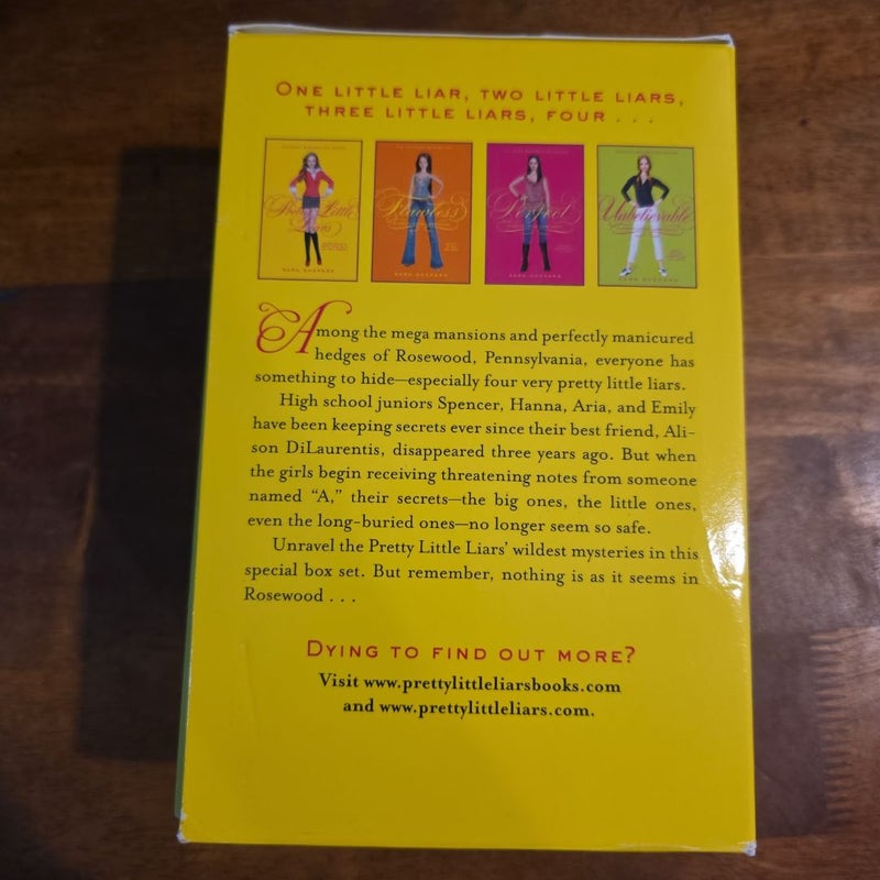 Pretty Little Liars Box Set: Books 1 To 4