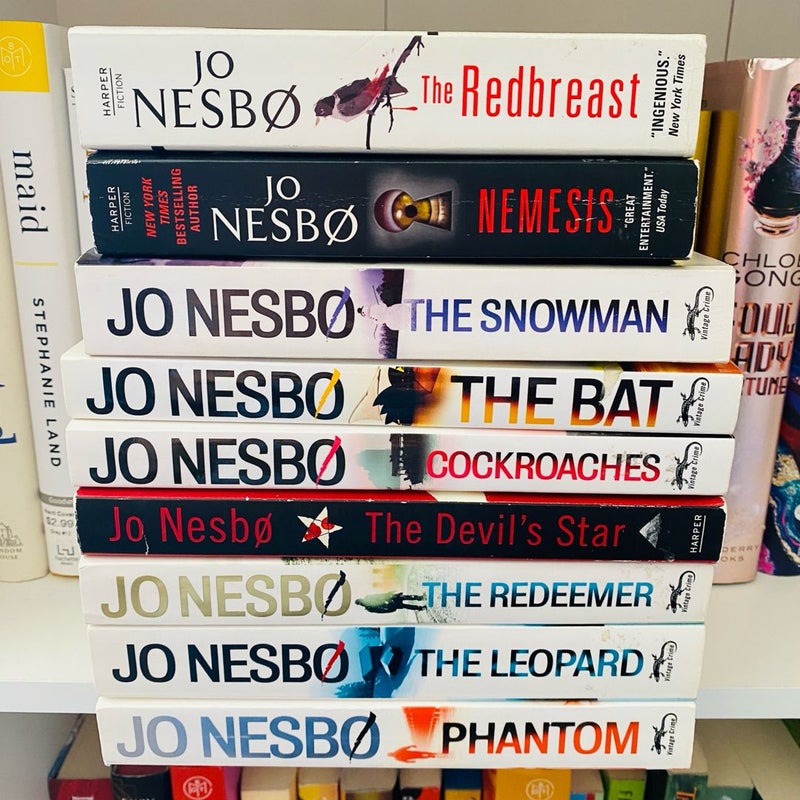 Jo Nesbo Book Bundle 9 Books