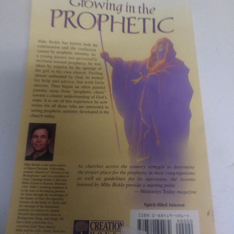 Growing in the Prophetic