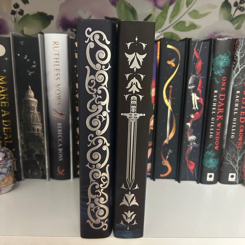 Fairyloot silver in the bone and mirror of beasts