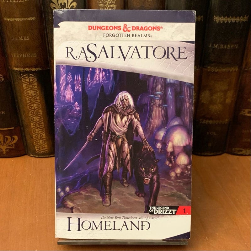 Homeland, Legend of Drizzt, Dark Elf 1, Reprint Edition