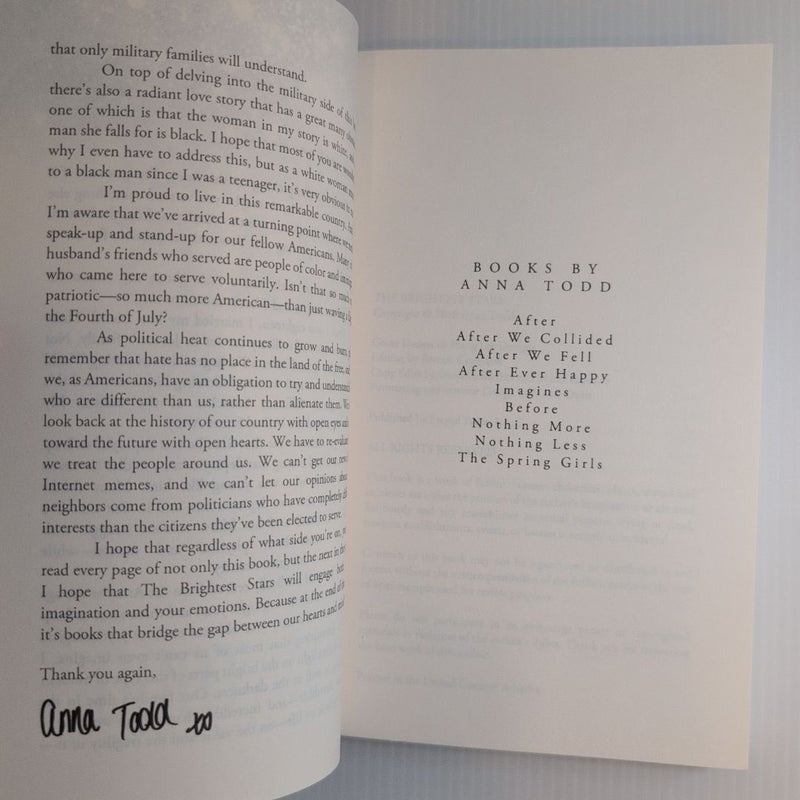 The Brightest Stars (Target Limited Edition) *SIGNED*