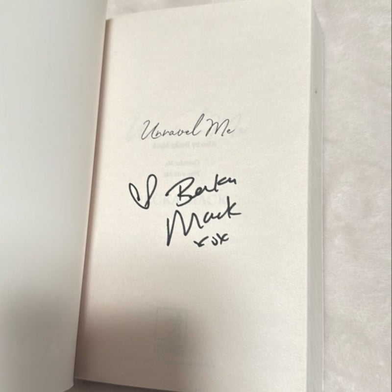 Unravel Me SIGNED