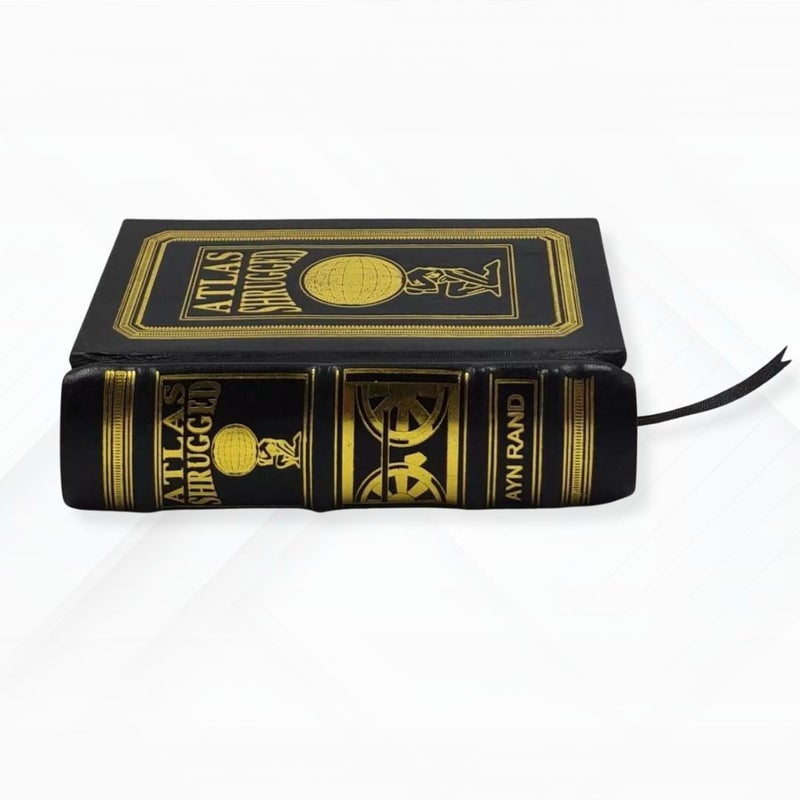Atlas Shrugged by Ayn Rand [Premium Leather Bound Edition]