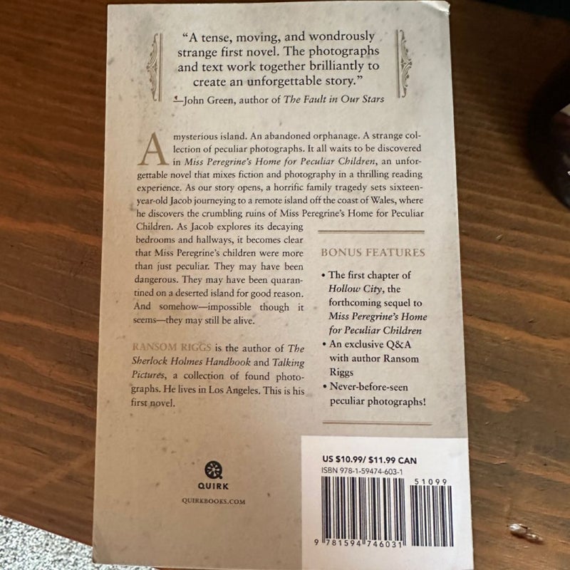 Miss Peregrine's Home for Peculiar Children