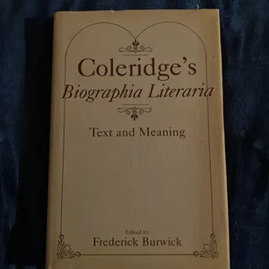 Coleridge's Biographia Literaria