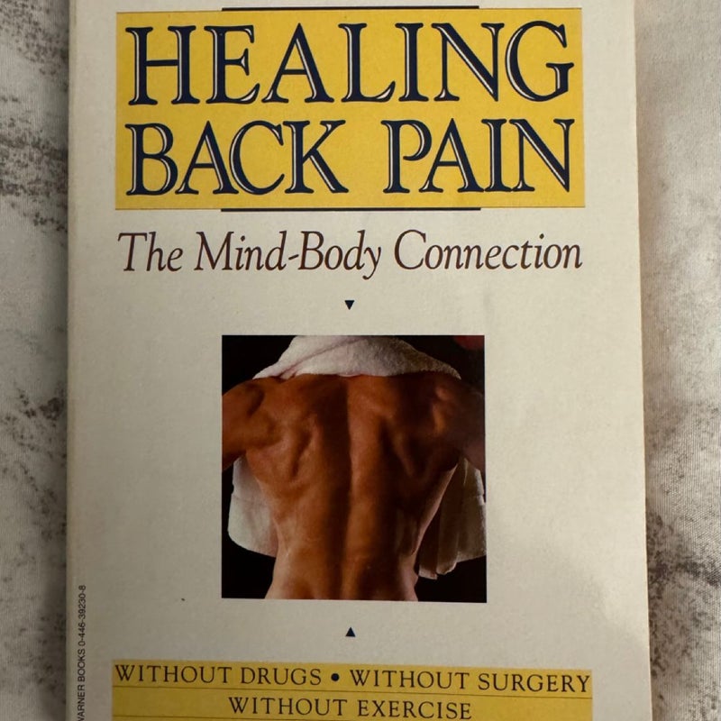 Healing Back Pain