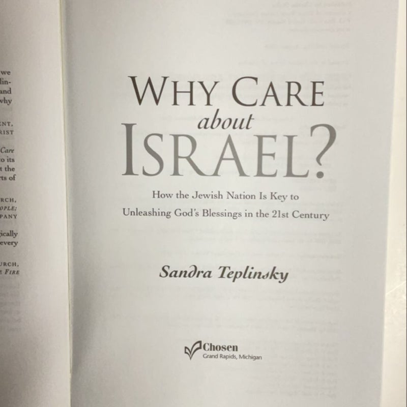 Why Care about Israel?