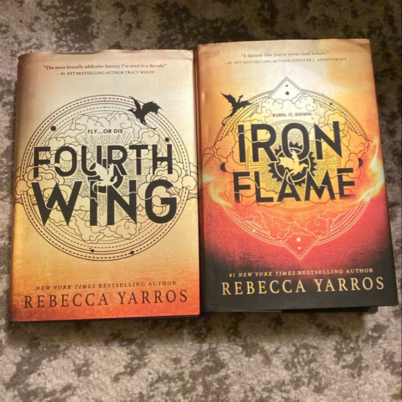 Fourth Wing and Iron Flame BUNDLE