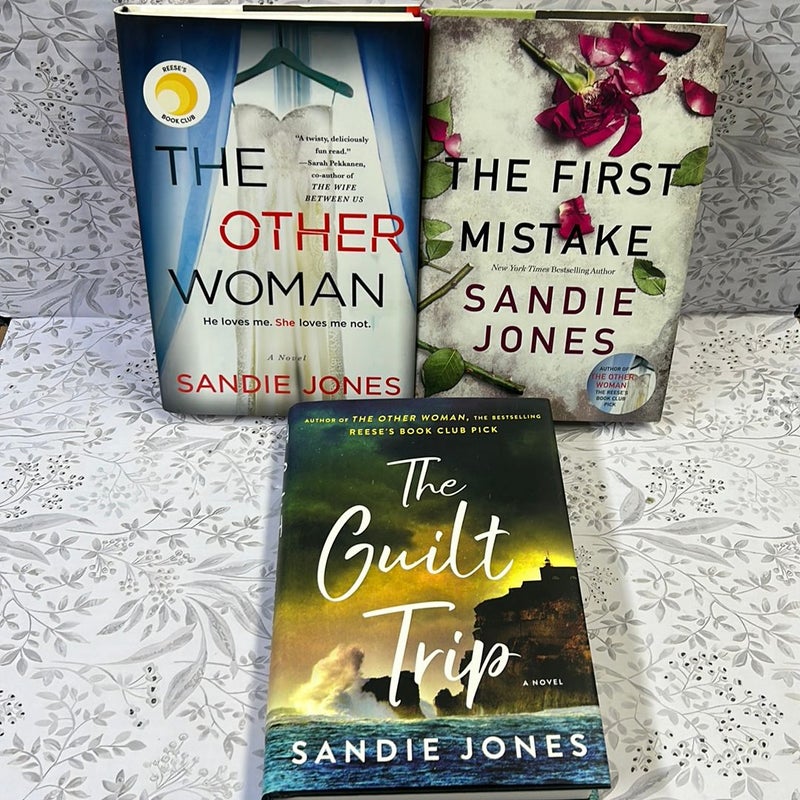 Sandie Jones 3 Hardcover Bundle