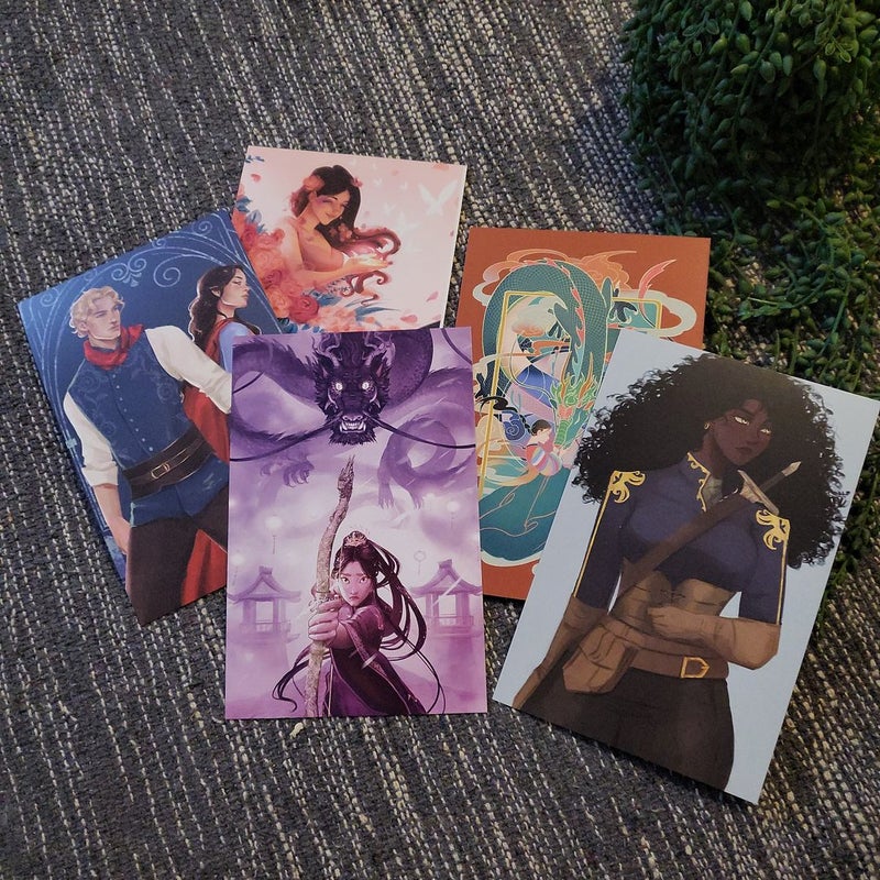 Fairyloot Art Prints and Author Letters 