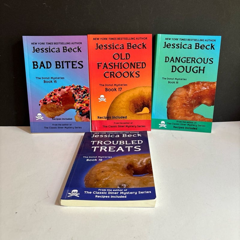 Jessica Beck Lot of books #10 - 19, A DONUT SHOP MYSTERY Series Mysteries PB EUC