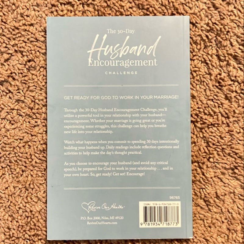 The 30 Day Husband Encouragement Challenge