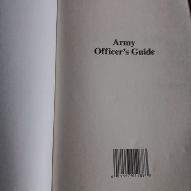 Army Officer's Guide