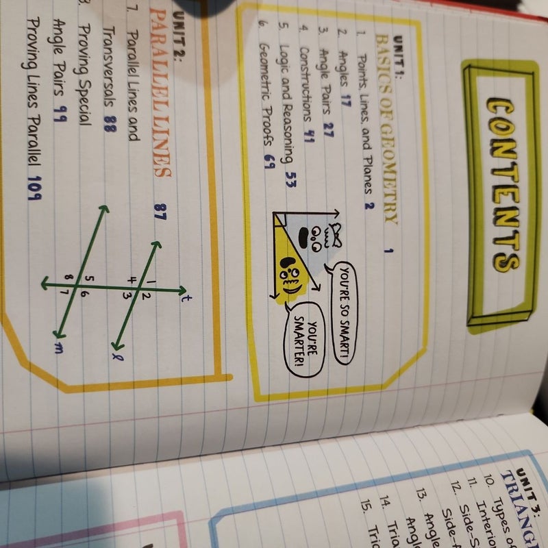 Everything You Need to Ace Geometry in One Big Fat Notebook