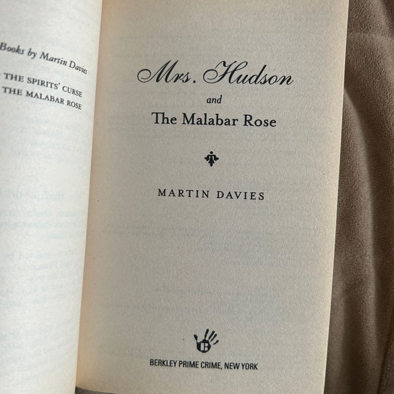 Mrs. Hudson and the Malabar Rose