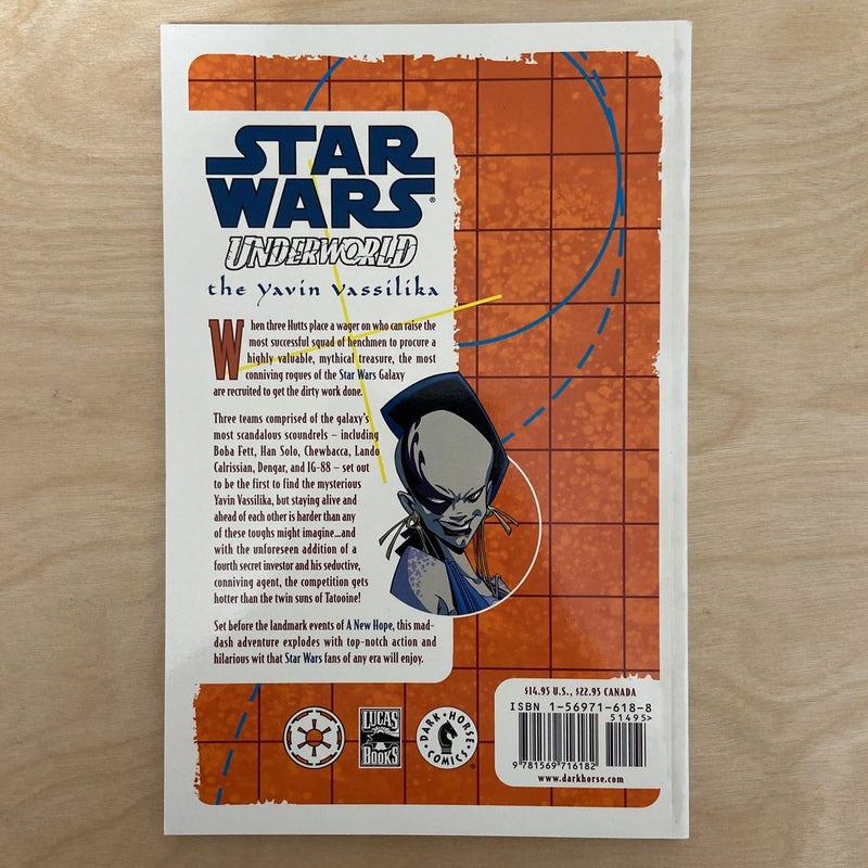 Star Wars Underworld: The Yavin Vassilika (First Edition First Printing)