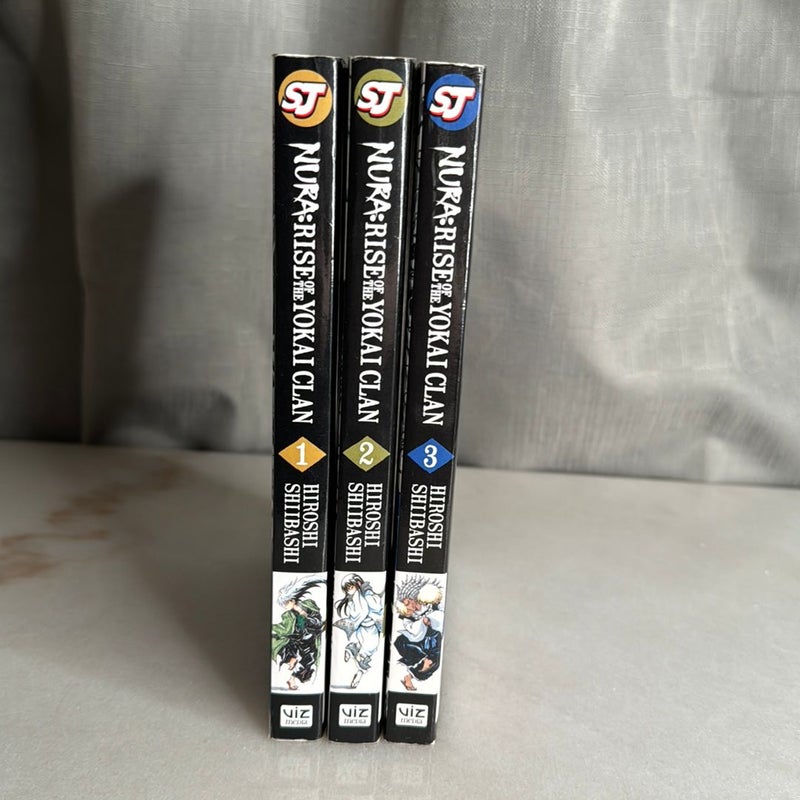 Nura: Rise of the Yokai Clan, Vol. 1-3