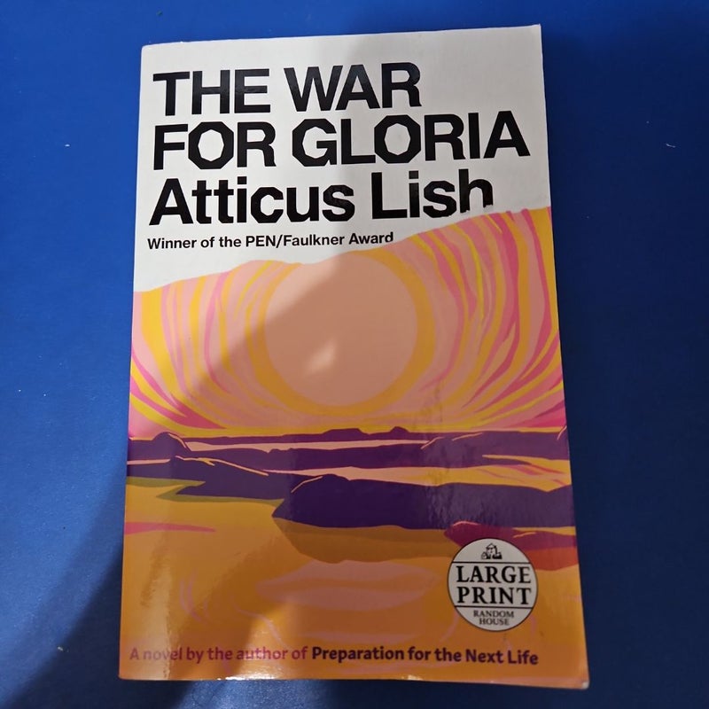 The War for Gloria (LARGE PRINT)