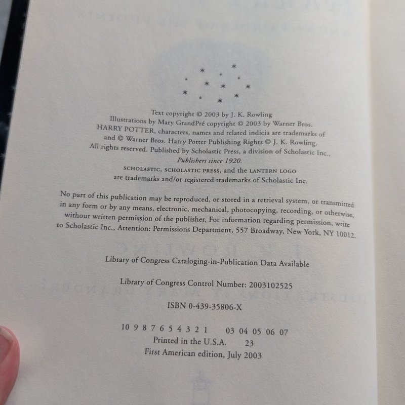 Harry Potter and the Order of the Phoenix