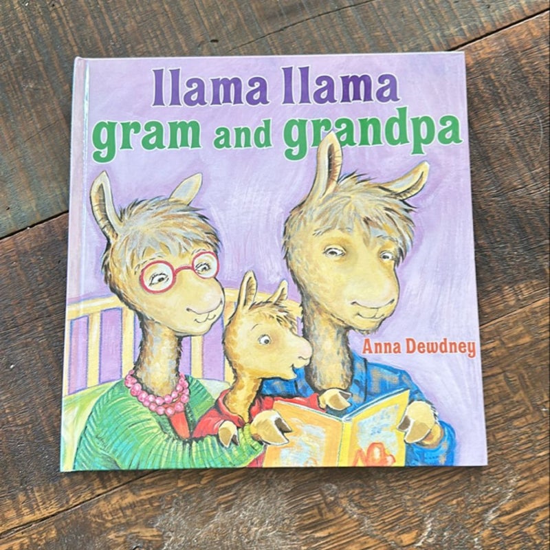 Llama Llama Gram and Grandpa