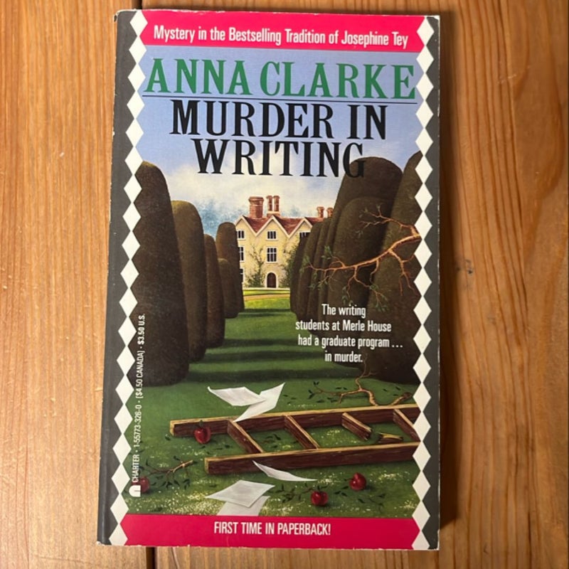Murder in Writing