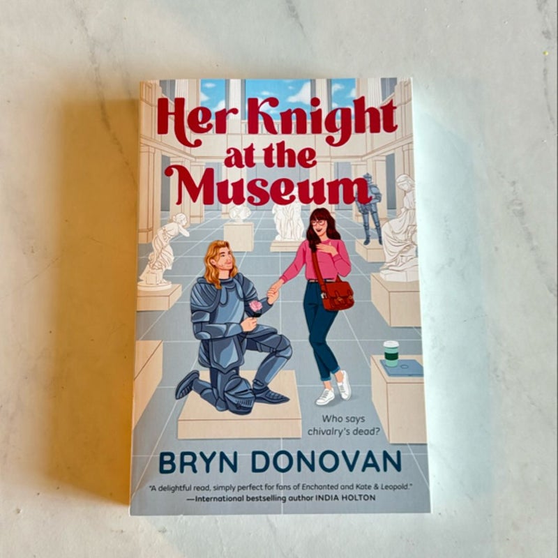 Her Knight at the Museum