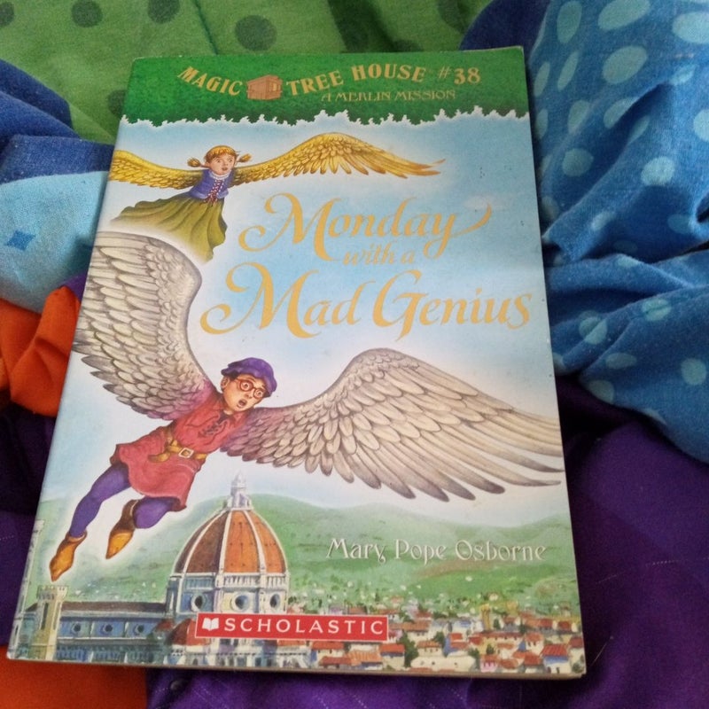 Magic Tree House #38 Monday with a Mad Genius 