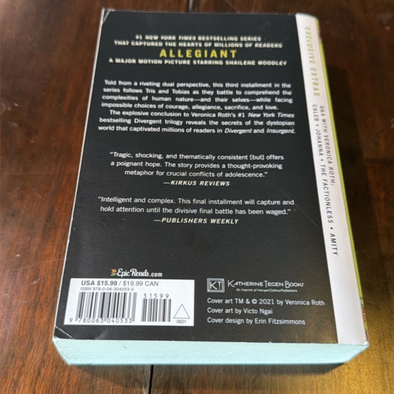 Allegiant Anniversary Edition