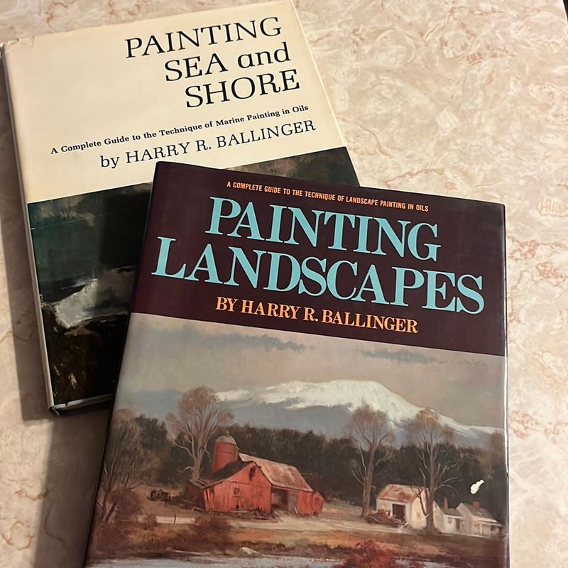 Painting Landscapes & Painting Sea and Shore bundle 