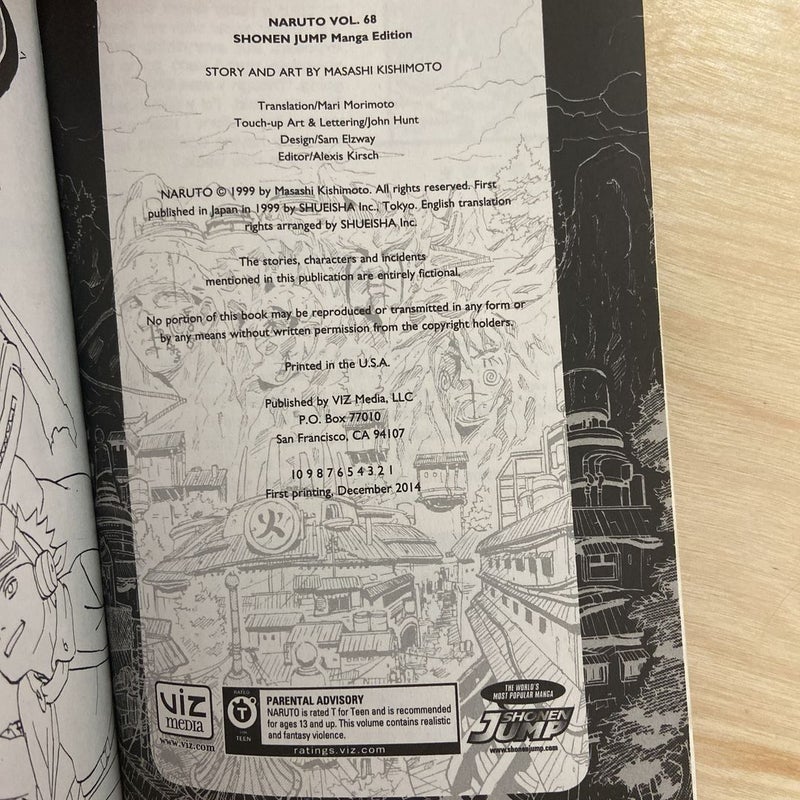 Naruto, Vol. 68 (First Edition)