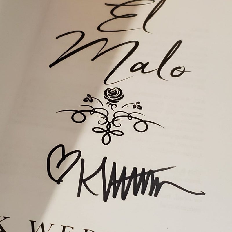 El Malo signed by author