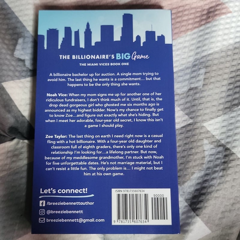 The Billionaire's Big Game 