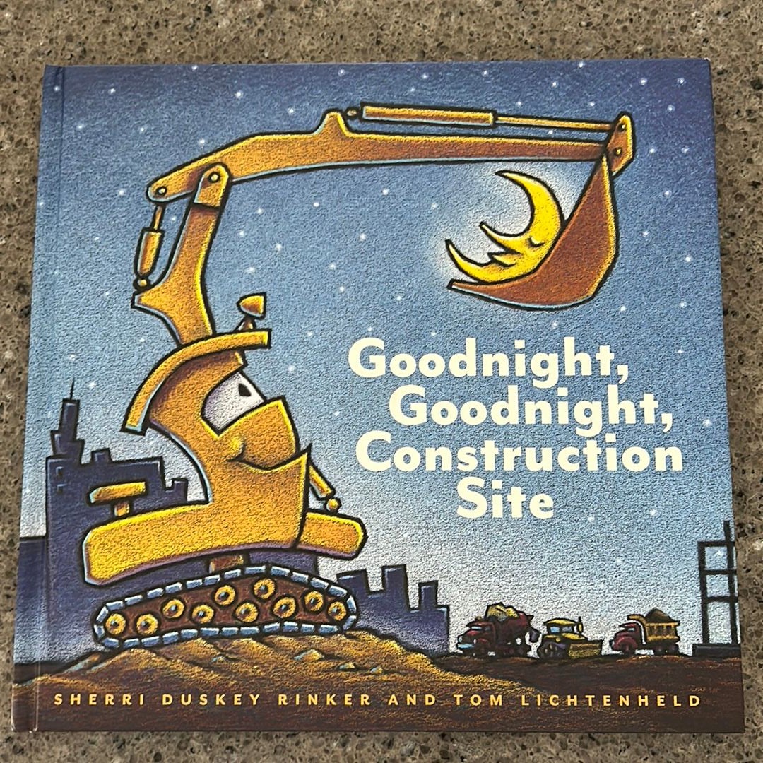 Goodnight, Goodnight Construction Site (Hardcover Books for Toddlers, Preschool Books for Kids)