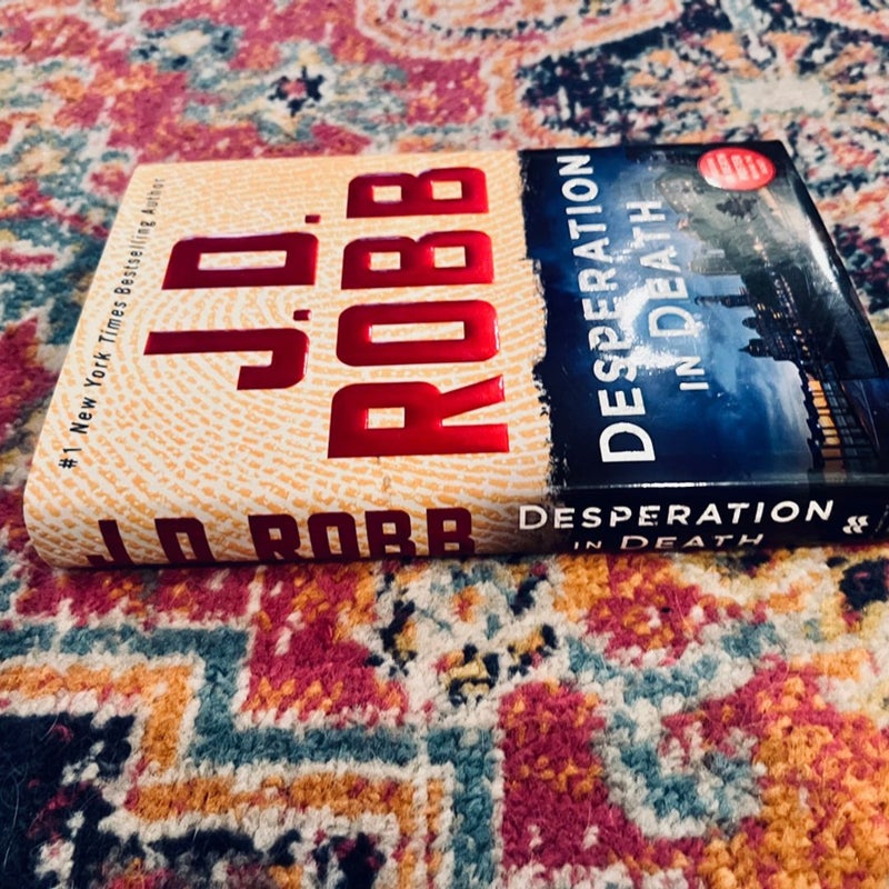 J.D. Robb Desperation In Death (HardCover Book VG)