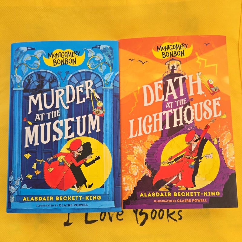 Bundle Montgomery Bonbon Murder at the Museum + Death at the Lighthouse 