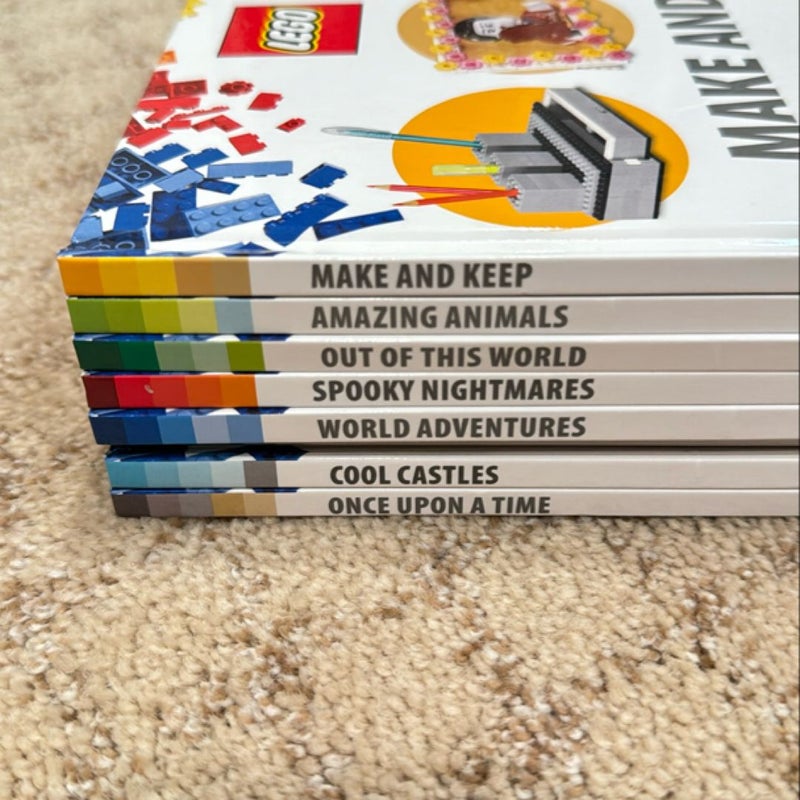 Lego Books (Set of 8)