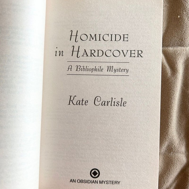 Homicide in Hardcover