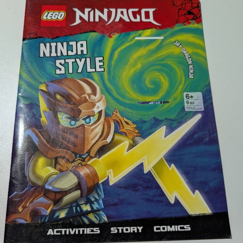Ninjago 4 Book Lot