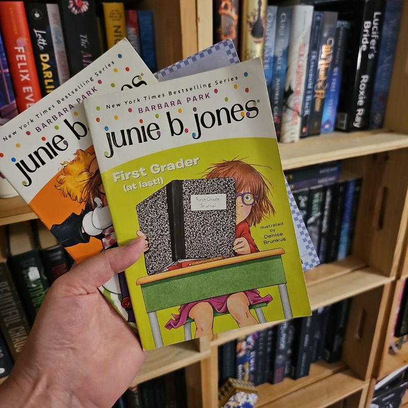 Junie B. Jones #24: BOO... and I MEAN It!,  Junie B. Jones #18,  Junie B Jones #4 Sneaky Peeky Spying