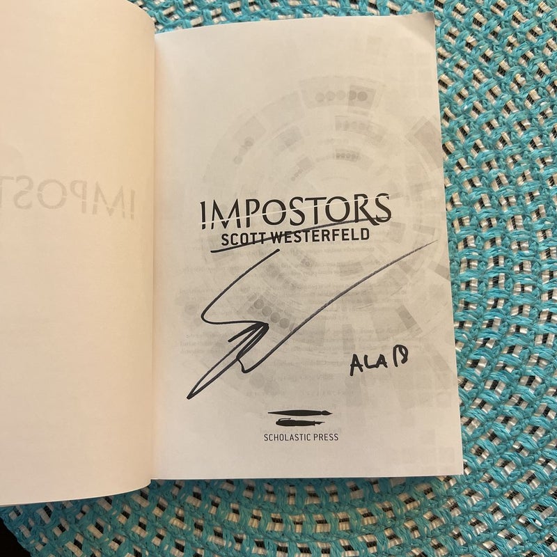 Imposters (Uncorrected Proof) -SIGNED